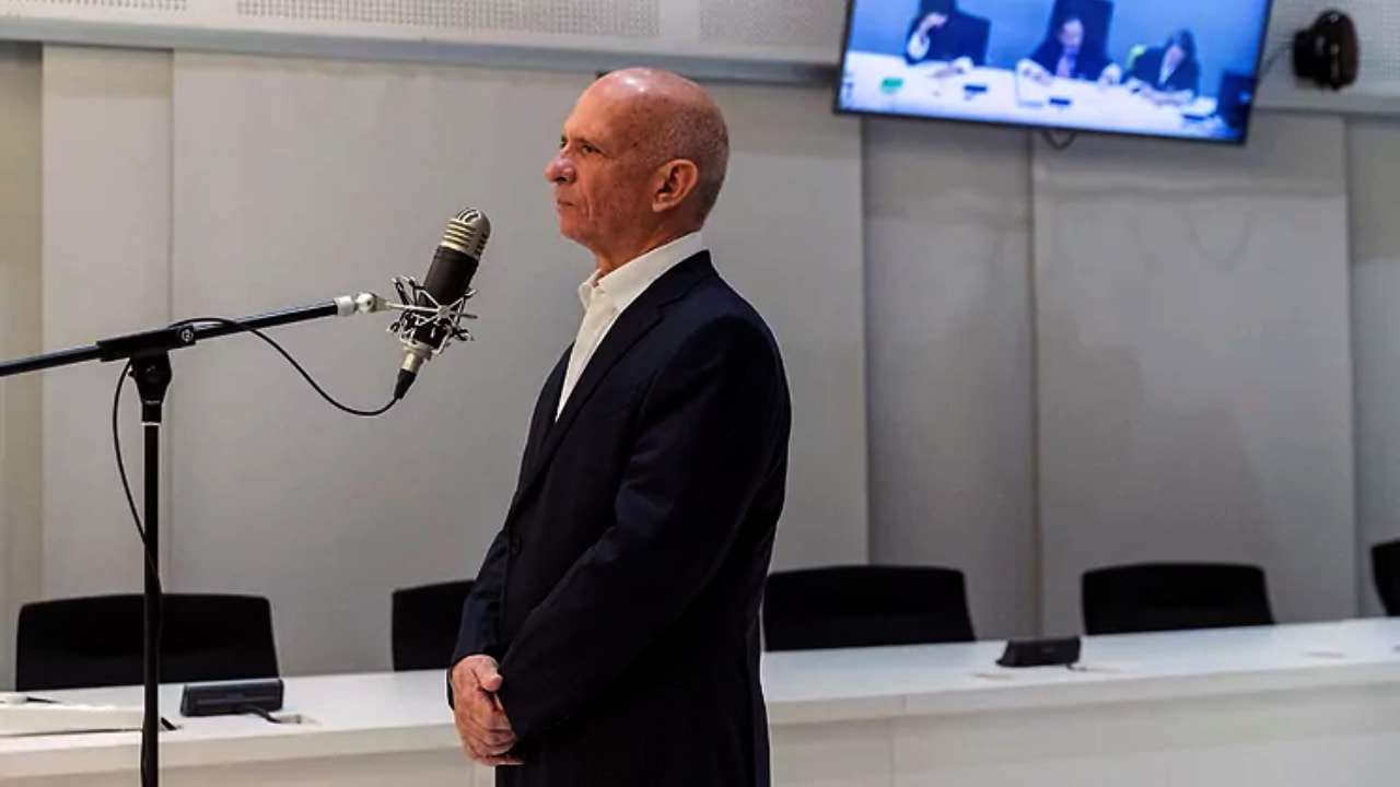 Hugo El Pollo Carvajal ante la Audiencia Nacional en 2019