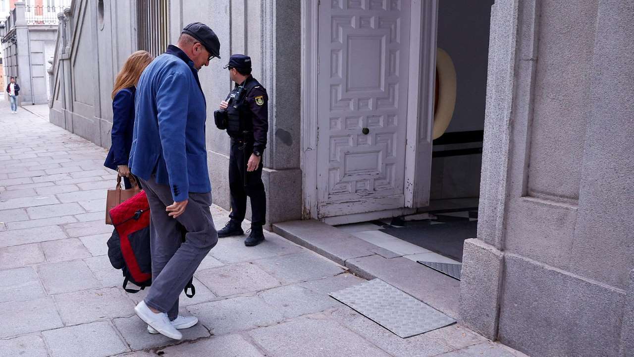 Koldo a la llegada del Supremo/RTVE