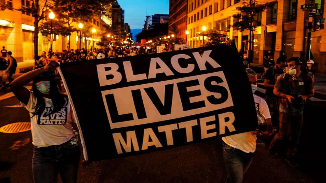 Manifestación callejera de Black Lives Matter