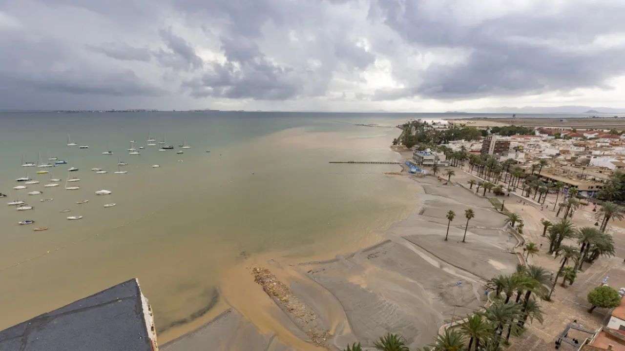 Mar Menor tras la dana Alice/EFE