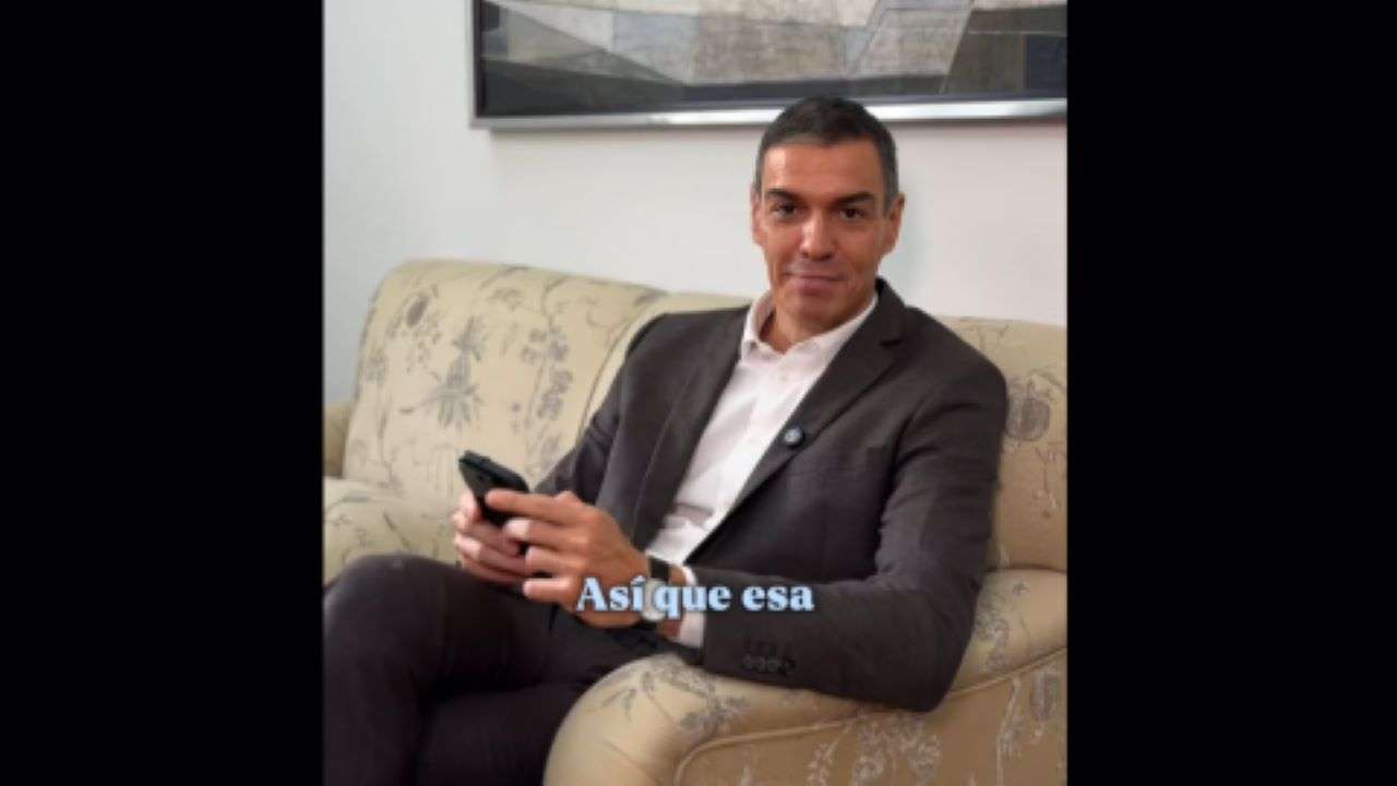 El influencer Sánchez en TikTok