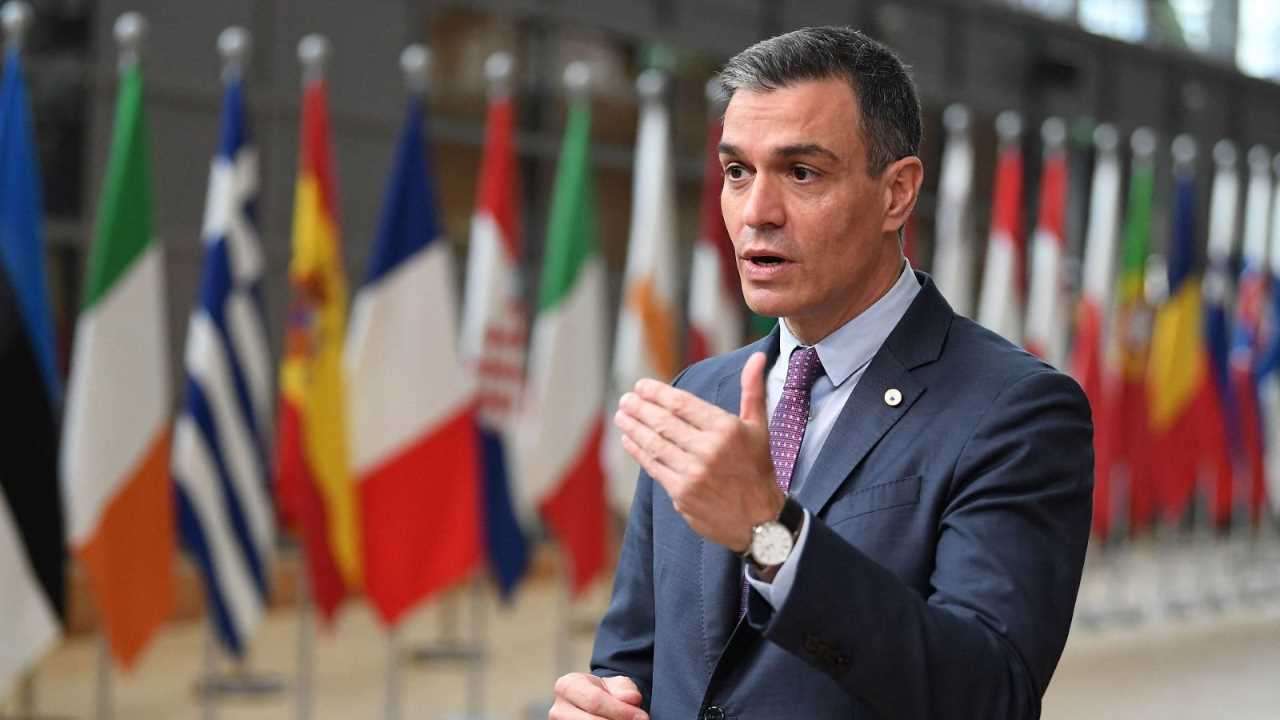Pedro Sánchez euro digital RTVE Pedro Sánchez en Bruselas/RTVE