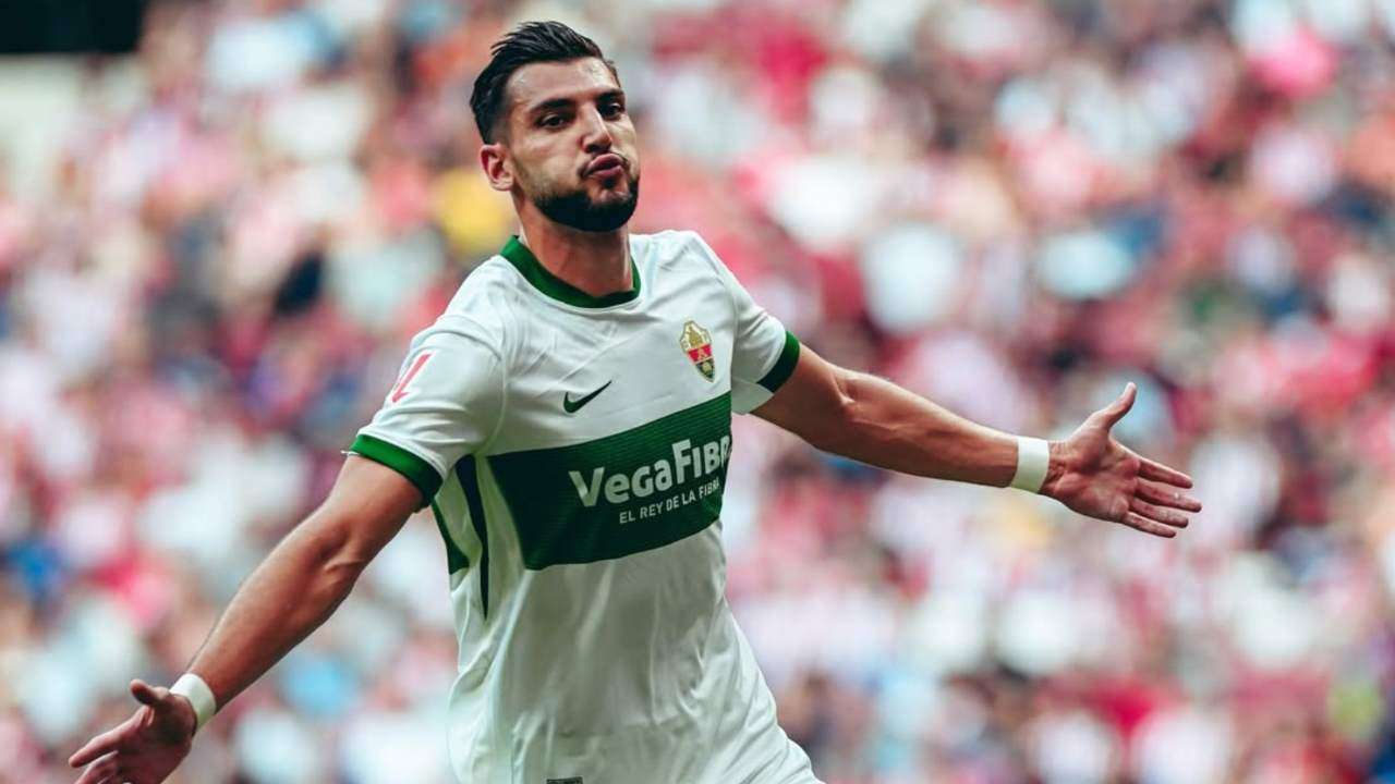 Rafa Mir, jugador del Elche/DAZN