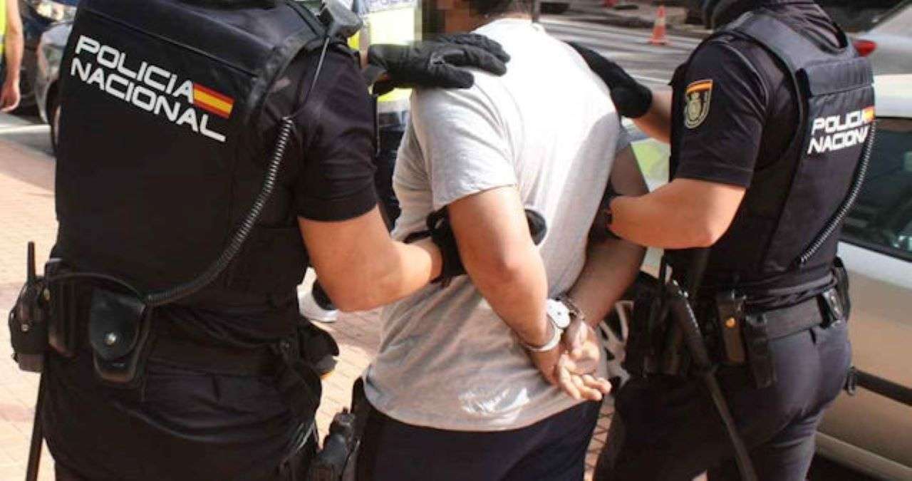 Una detención de la Policía Nacional
