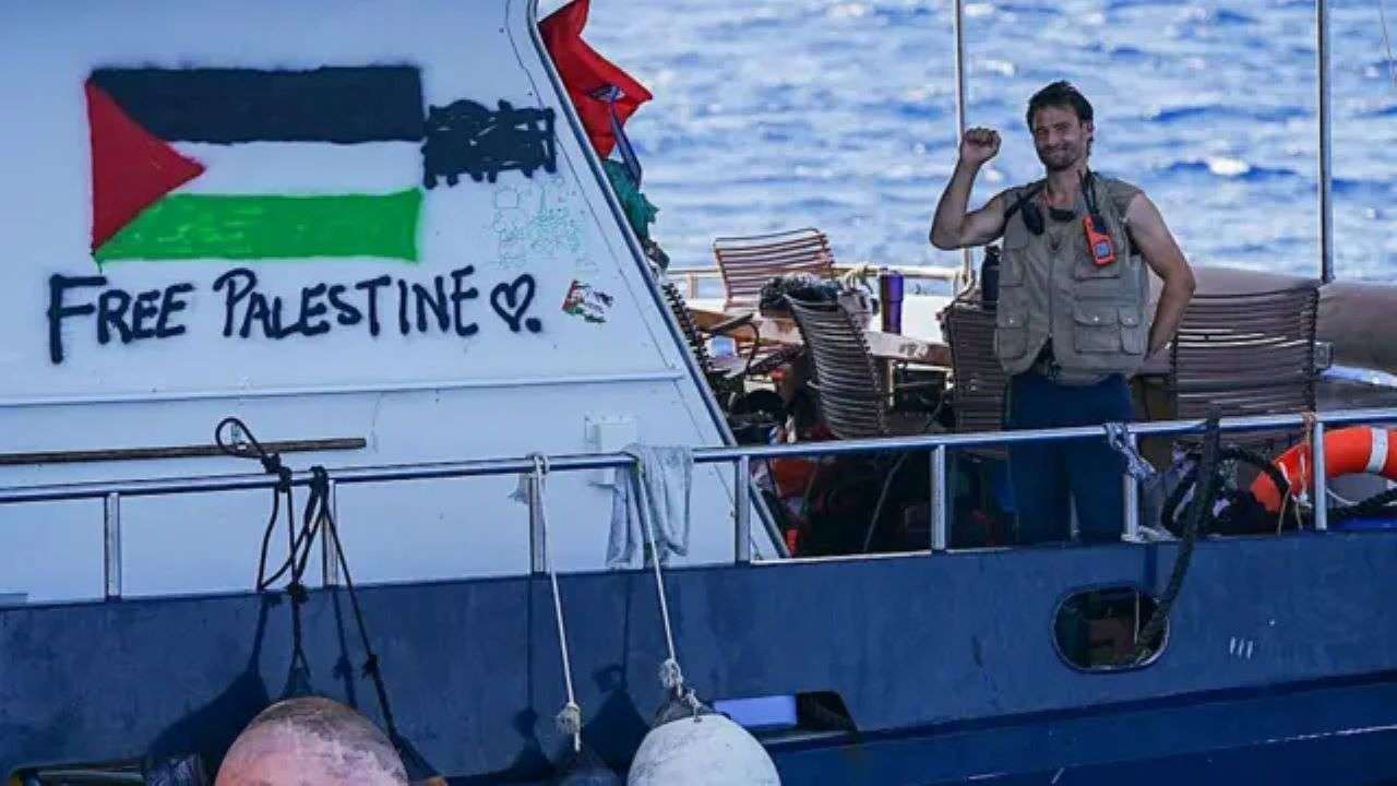 Integrante de la flotilla pro Hamas/BBC