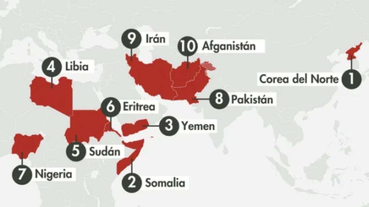 Países más peligrosos para los cristianos