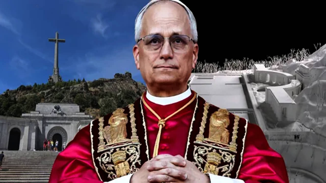 Hazte Oír inicia una campaña para pedir al Papa León XIV que detenga la profanación del Valle de los Caídos por el Gobierno