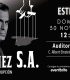 Cartel del estreno de Sánchez SA en Sevilla.