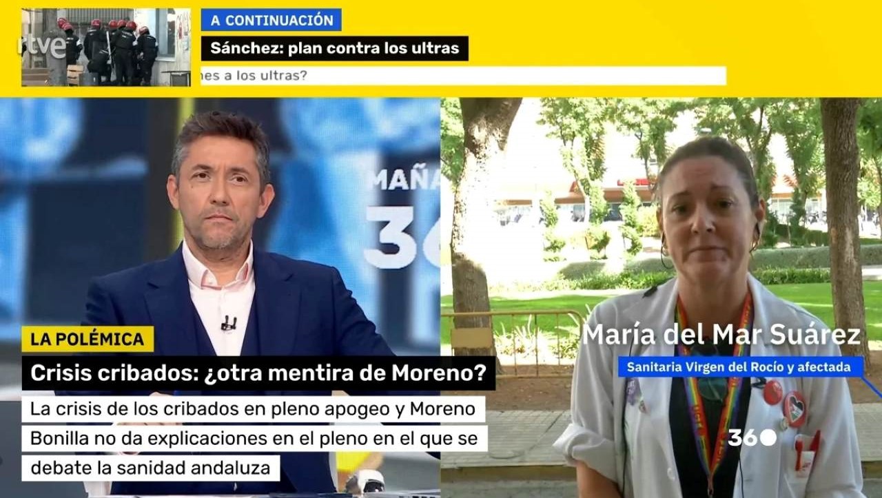 Javier Ruiz y la falsa sanitaria/RTVE