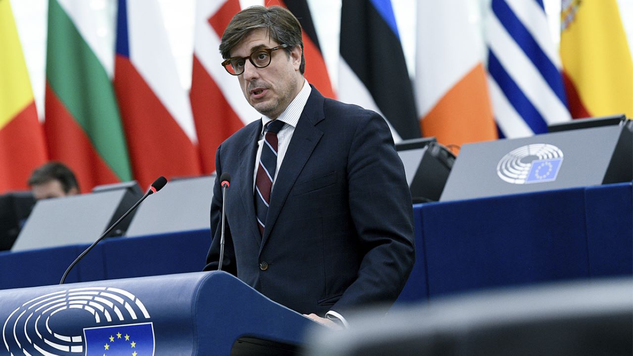 Jorge Martín Frías, eurodiputado de VOX