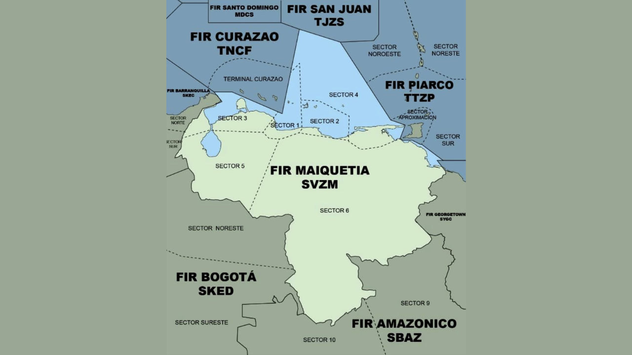 Alerta máxima de EEUU por el espacio aéreo venezolano por una ‘situación potencialmente peligrosa’