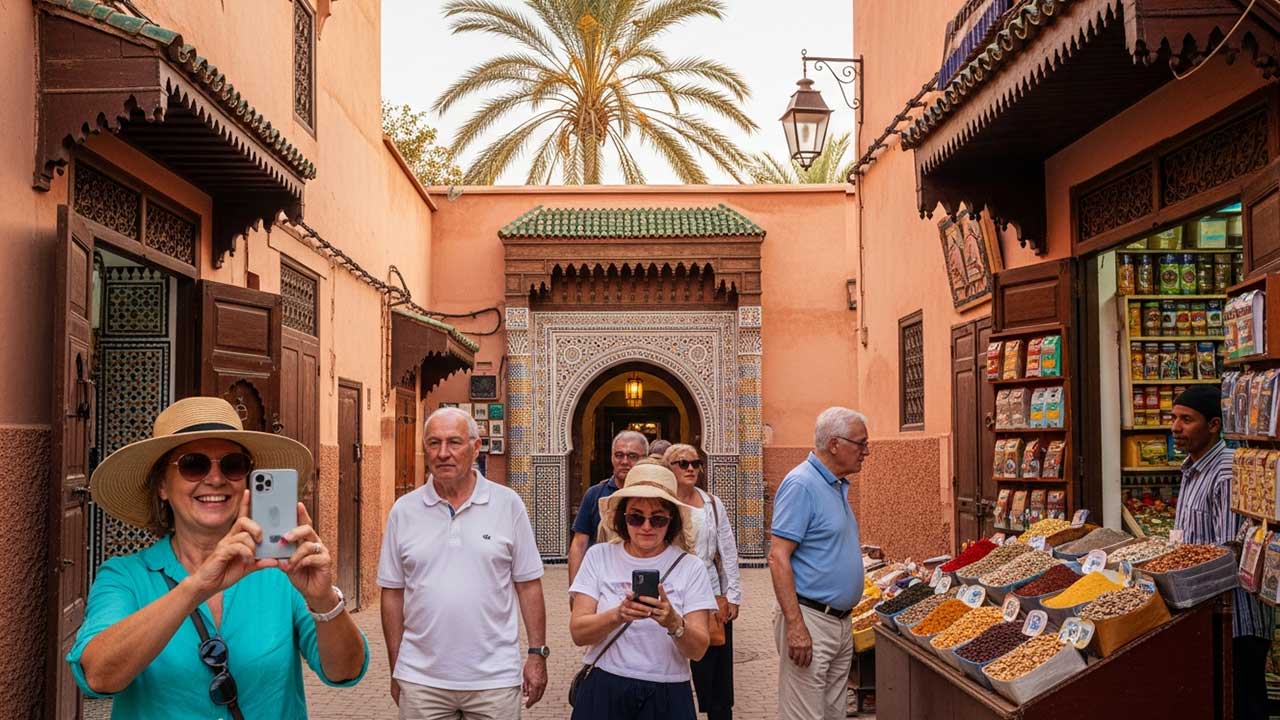 Marruecos turistas franceses España