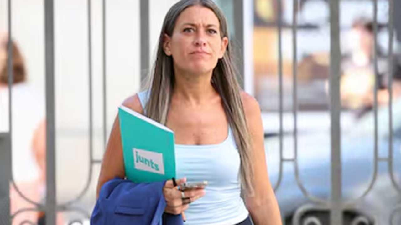 Míriam Nogueras se rebela contra Sánchez