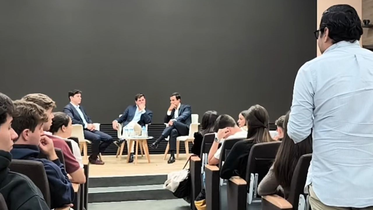 Vito Quiles en CEU San Pablo