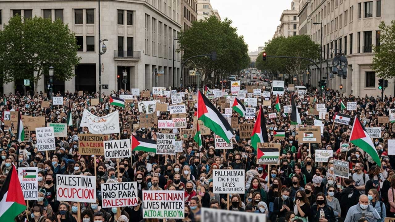 detenido manifestación propalestina Palma