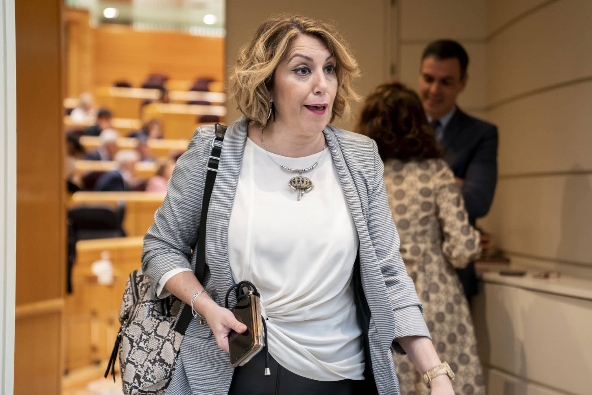 Susana Díaz estalla y deja en evidencia a Sánchez por su silencio ante el caos de Ábalos y Koldo