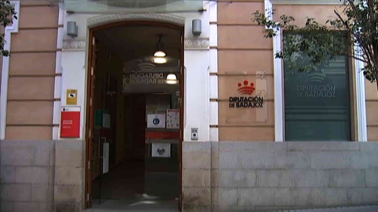 Entrada de la Diputación de Badajoz
