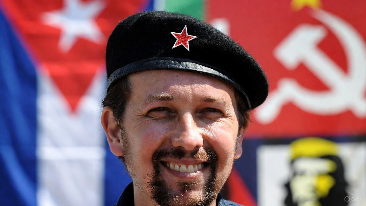 Pablo Iglesias, el comunista pijo imagen IA El comunista pijo Pablo Iglesias/Imagen creada con IA