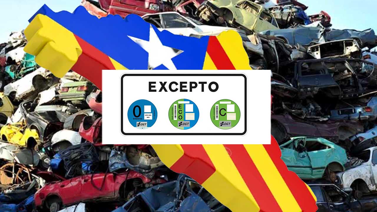 etiqueta B ZBE Cataluña