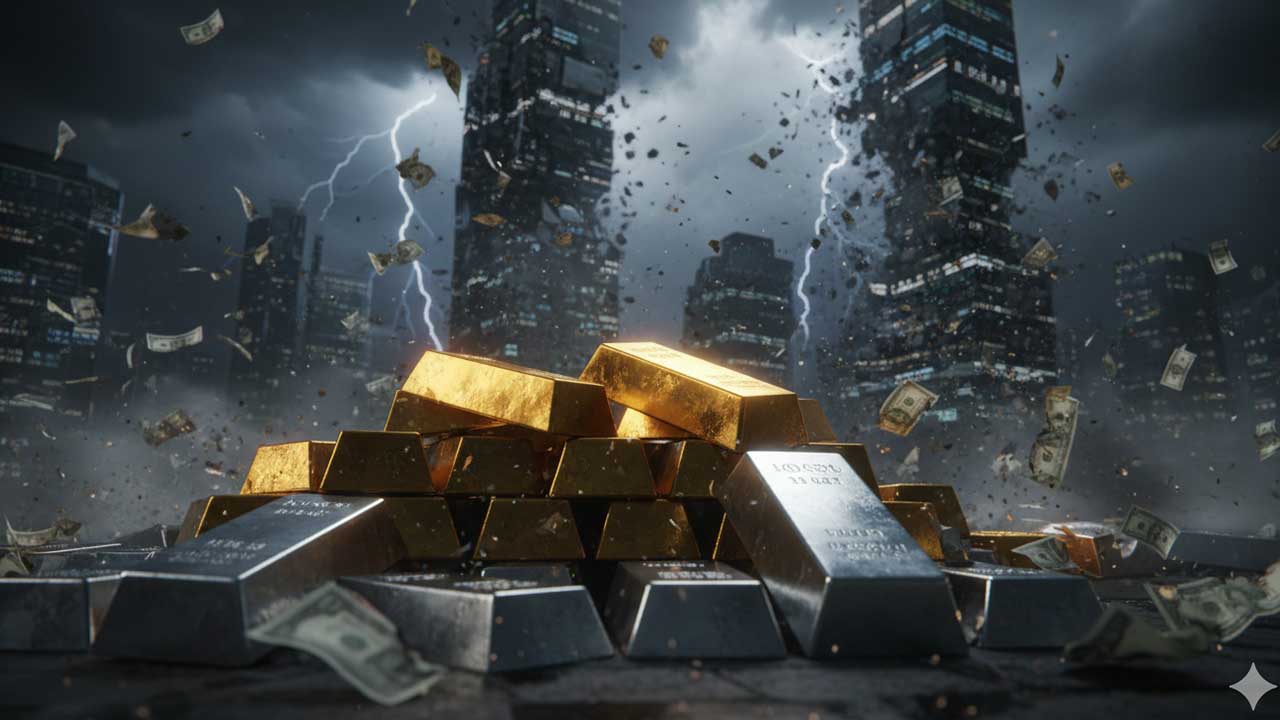 La fiebre del oro rompe la banca: Subidas históricas del 70% avisan del colapso del sistema fiduciario