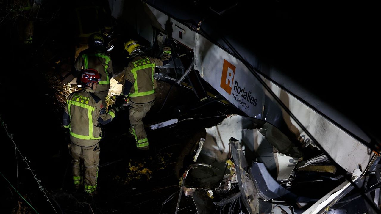 TVE culpa al cambio climático del mortal accidente de Rodalies en Gelida