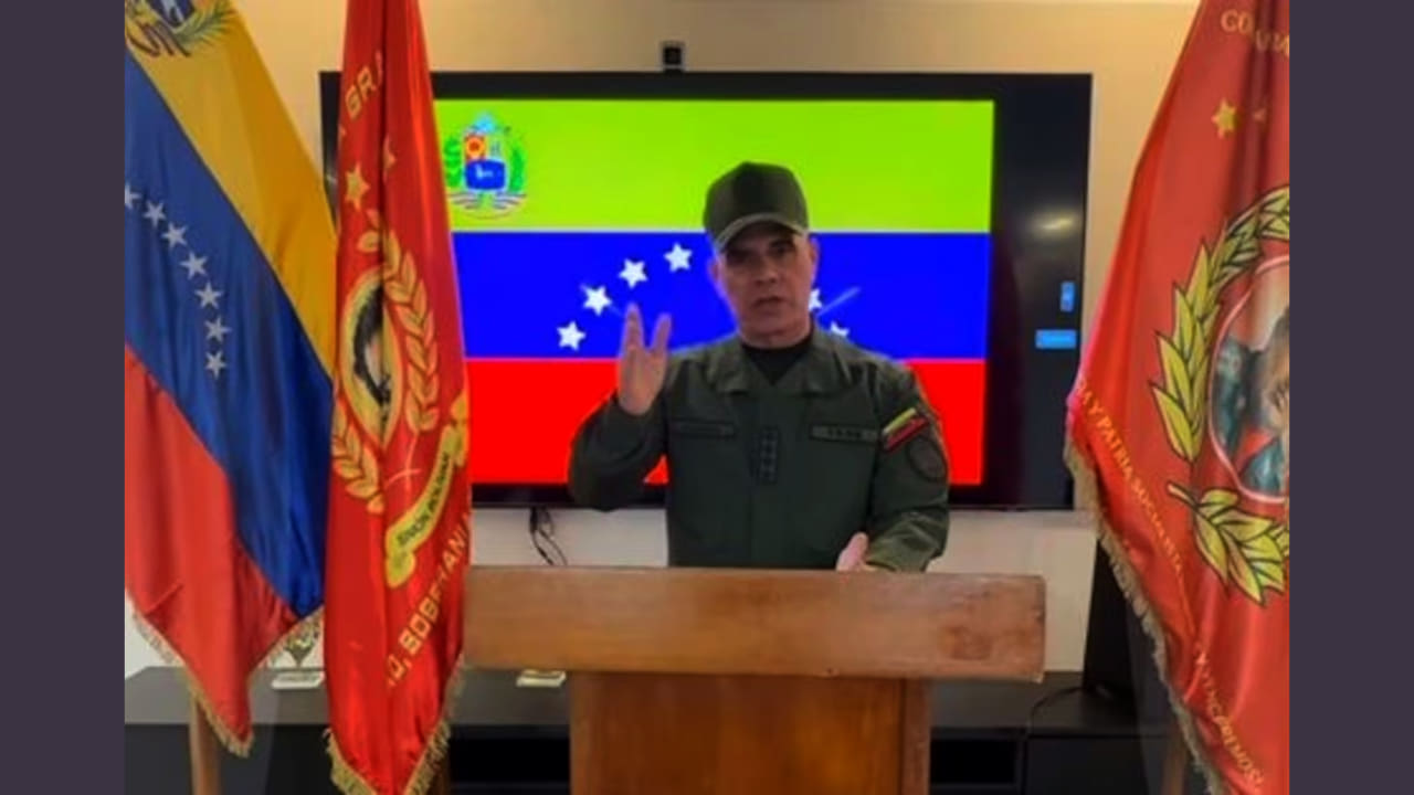 Captura del vídeo de Vladimir Padrino