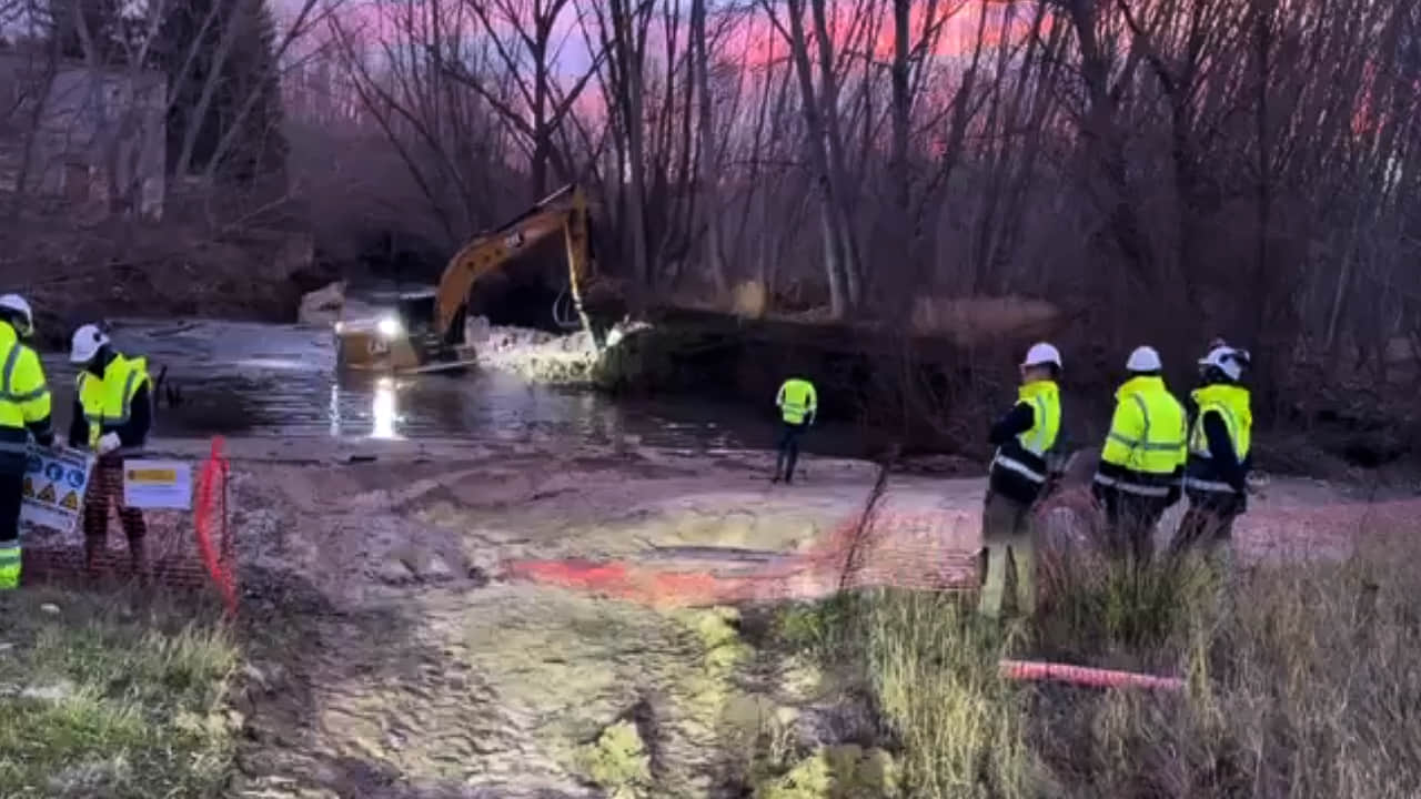 El Gobierno destruye en Segovia la presa de 500 años que prometió restaurar
