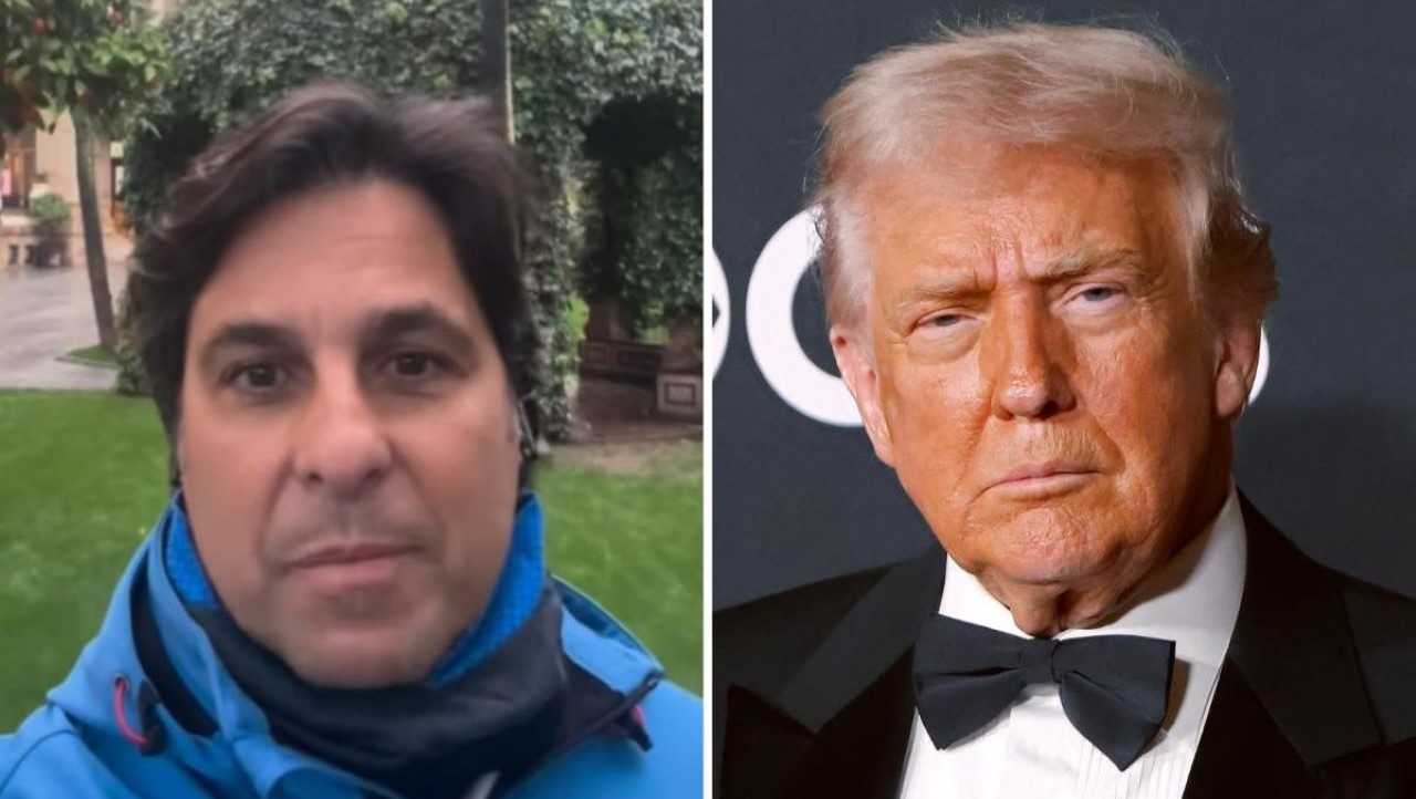 Fran Rivera y Trump/HuffPost