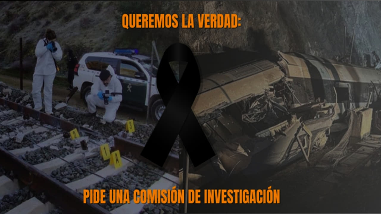 campaña de Hazte Oír sobre una investigación independiente del accidente de Córdoba