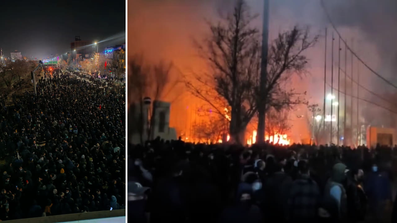 Millones de iraníes desafían al régimen en las calles pese al apagón de internet