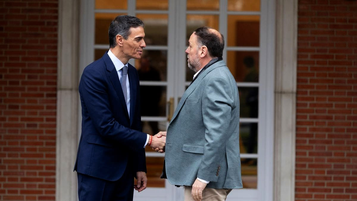 Sánchez se reunió en secreto con Junqueras para negociar la financiación millonaria de Cataluña
