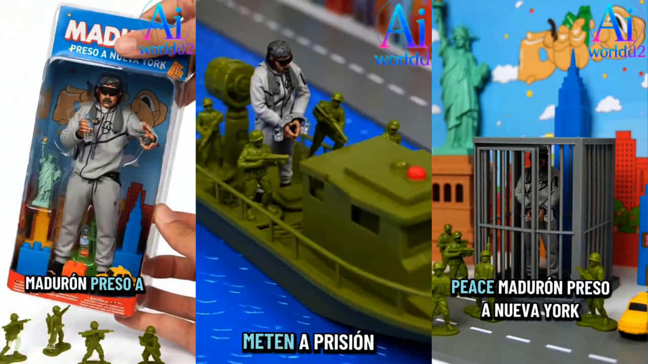 ‘Madurín preso a Nueva York’ se viraliza como regalo de Reyes para podemitas
