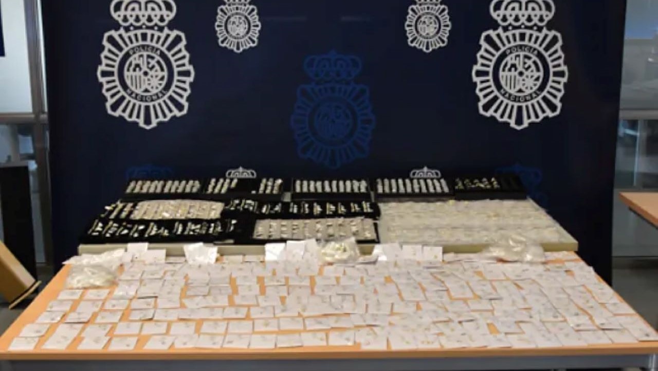 Joyas robadas por el delincuente peruano/Policía Nacional