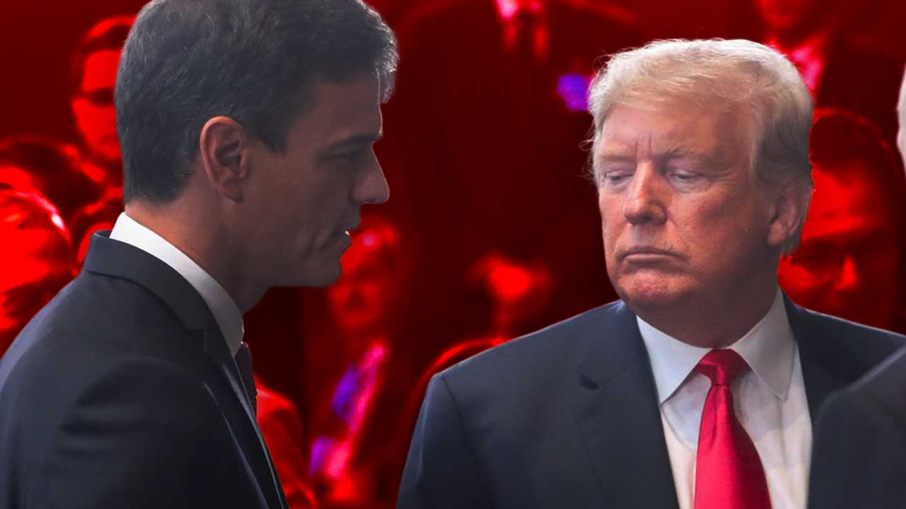 Sánchez ataca a Trump y agita el fantasma del despotismo transatlántico para tapar el caos de su gestión en España