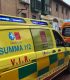 Ambulancias ante el domicilio de la Víctima en Sevilla la Nueva Ambulancias ante el domicilio de la Víctima en Sevilla la Nueva