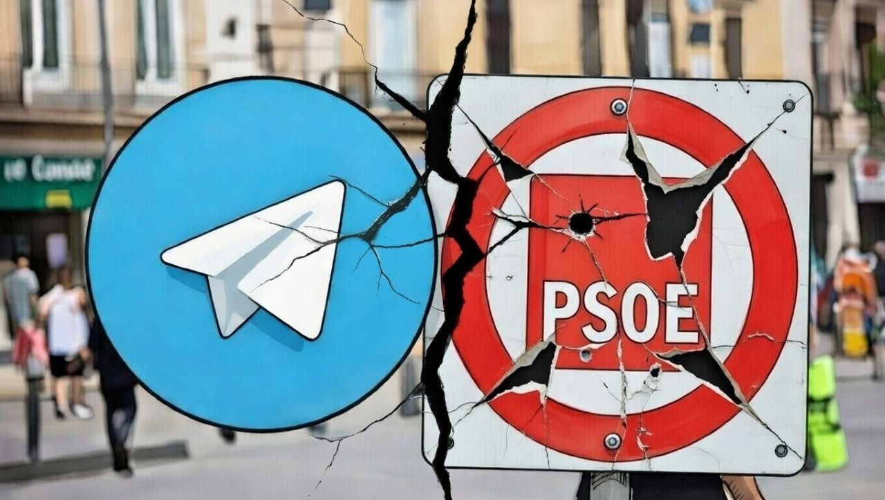 Telegram denuncia la censura del Gobierno/imagen IA