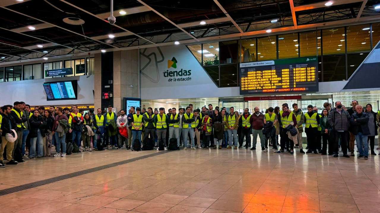La huelga de maquinistas llama a paralizar más de 15.000 trenes durante tres días