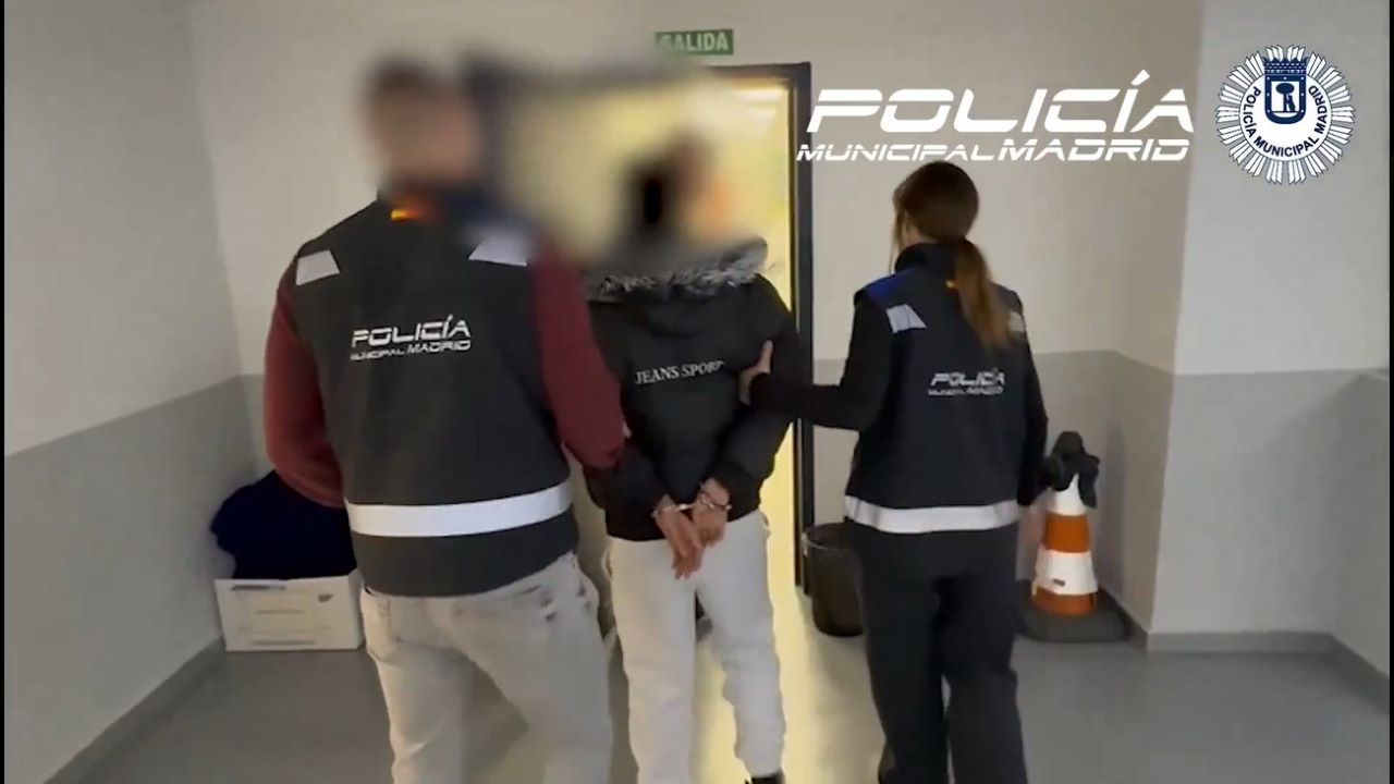 Detención del dominicano por la Policía de Madrid