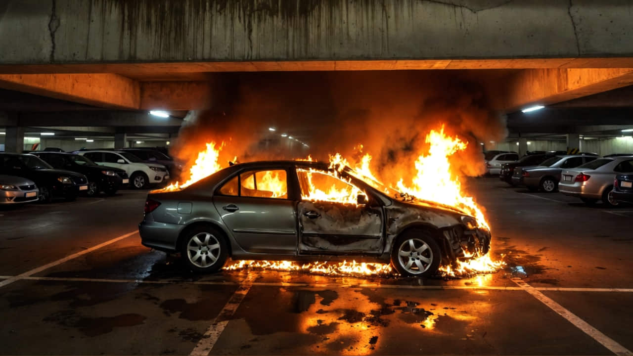 Condenado a 18 años el colombiano que incendió un garaje habitado de Pamplona tras robar en 18 coches