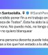 Mensaje de Sarah Santaolalla
