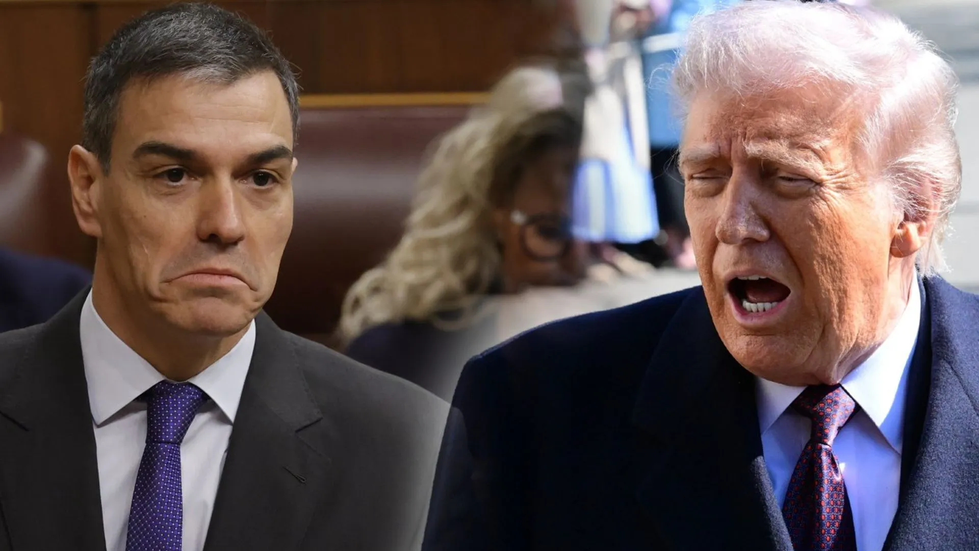 Trump y Sánchez/Telecinco