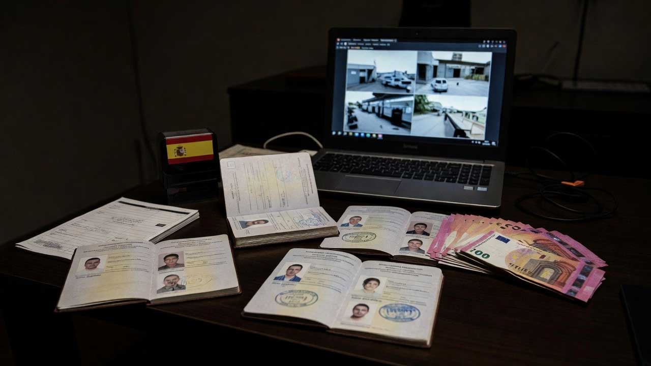 La red de falsificación de documentos marroquíes que burla los controles de España para entrar ilegalmente en Europa