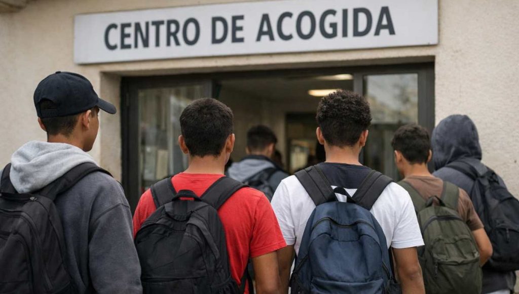 Melilla cuadruplica su capacidad para acoger menas: «Quieren traer a sus padres»