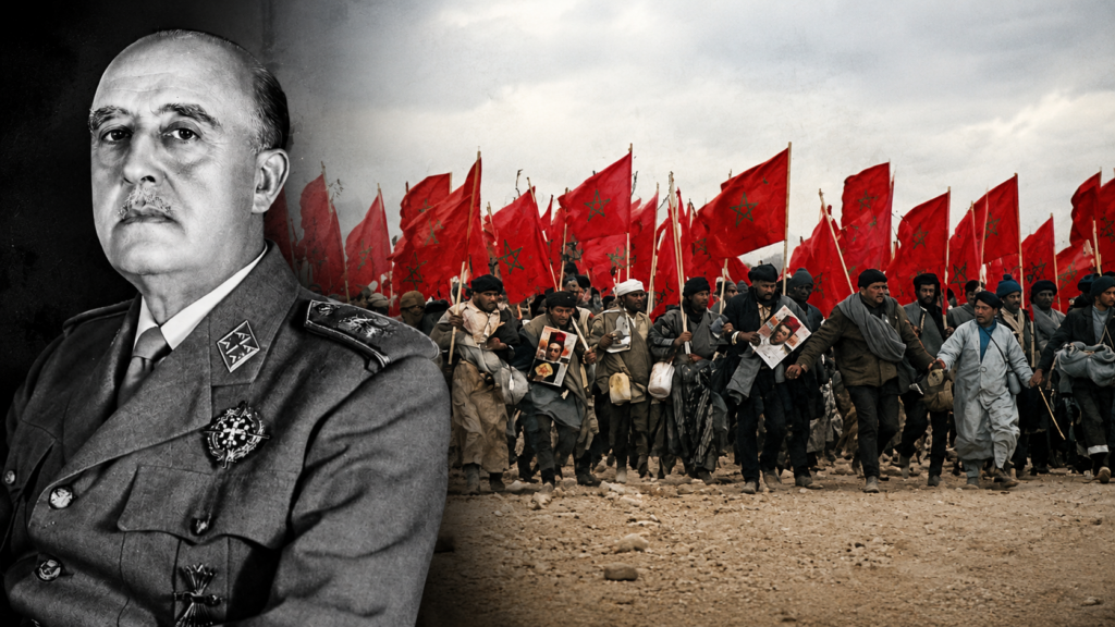Franco declaró la guerra a Marruecos desde su lecho de muerte durante la Marcha Verde