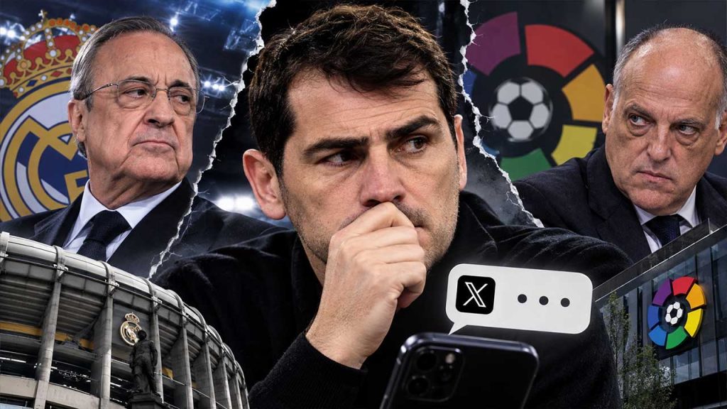 Casillas aviva la guerra entre Florentino y Tebas con un mensaje envenenado en redes sociales