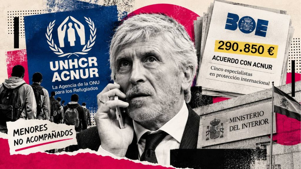 Marlaska destina 290.850 euros a ACNUR para reforzar la gestión del asilo, especialmente las solicitudes de MENAS