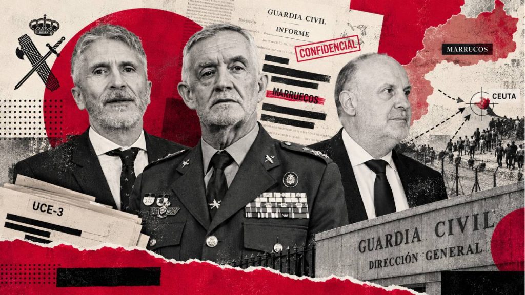 La cúpula de la Guardia Civil habría ordenado borrar a Marruecos del informe sobre Ceuta antes de enviarlo a la juez