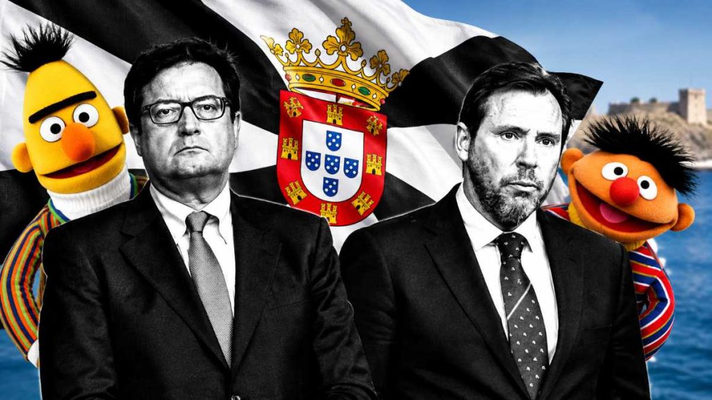 Epi y Blas, versión Moncloa: Óscar López y Puente se lanzan a una nueva cruzada contra Ceuta