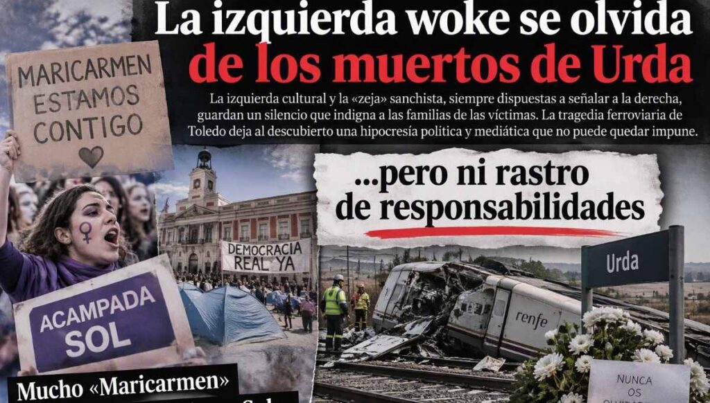 La izquierda woke se olvida de los muertos de Urda: mucho «Maricarmen» y cero responsabilidades