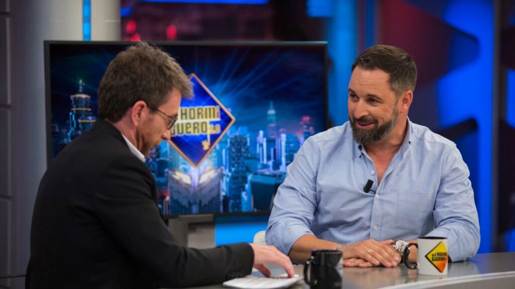Piden a Pablo Motos que no vete a Abascal en ‘El Hormiguero’ en la campaña del 29-N